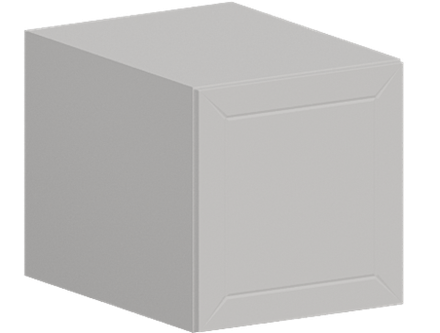 Кухня Модуль ШВГ 469 Графит / Белый