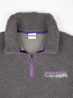 Толстовка ANTEATER Pravda-Zip-SHERPA-Grey