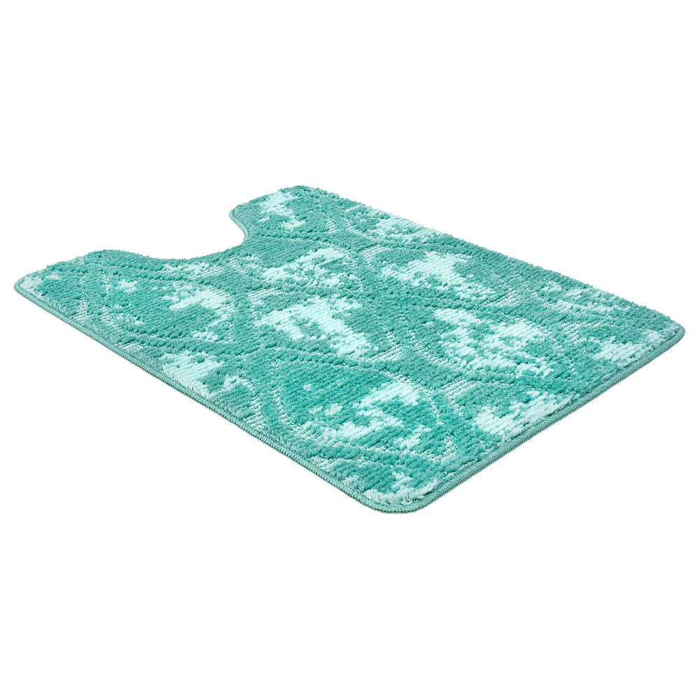 Коврик д/туалета Shahintex Vintage  60*80 мятный (02)