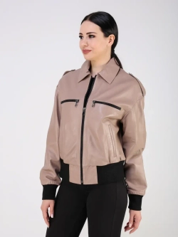 Кожаная куртка демисезонная