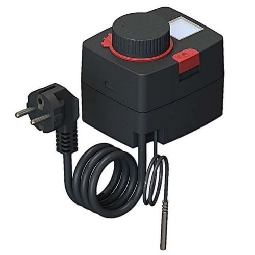 Сервопривод Meibes Flamco Astrex MFR A66341.37 DN 25/32 с электронным термостатом, 5-90°С