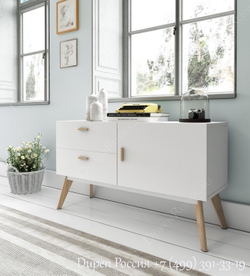 Буфет DUPEN W-901 Белый полуматовый