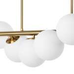 815183 Люстра CROCO 8х40W E14 ЛАТУНЬ