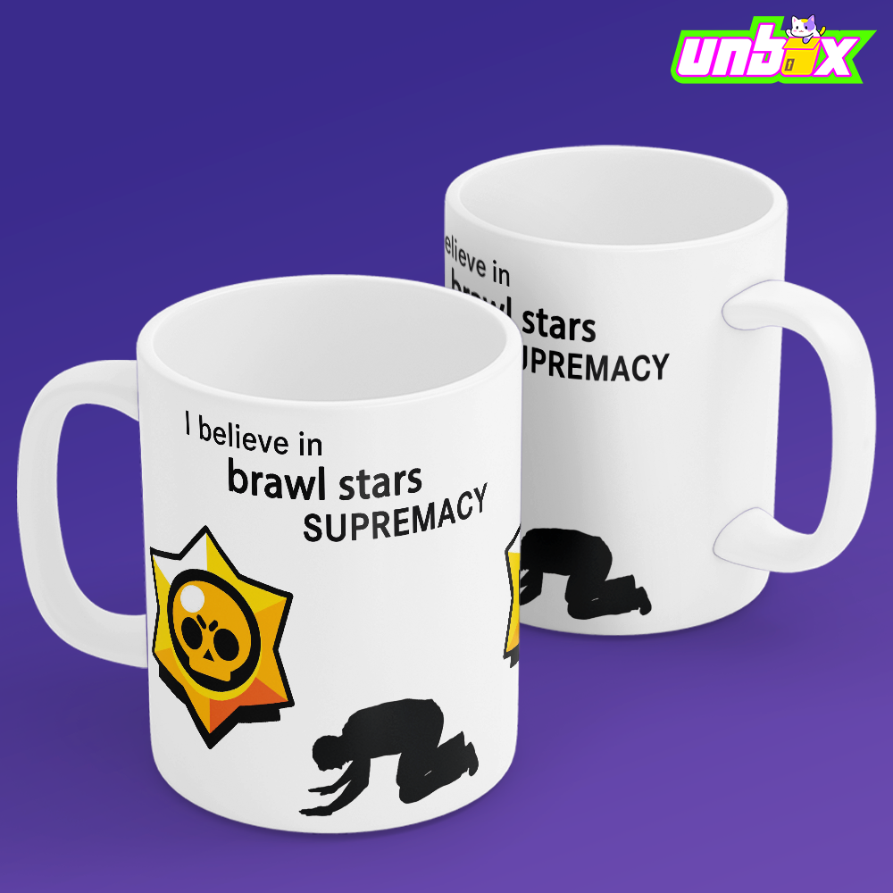Кружка I believe in Бравл Старс supremacy Brawl Stars