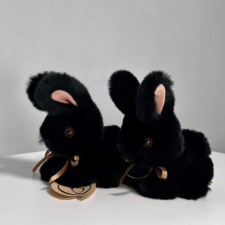 Кролик Тоша маленький (чёрный)