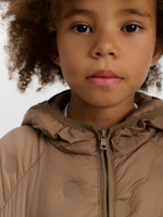 Пуховик демисезонный детский Д-1 цвет коричневый