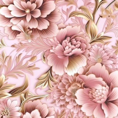 Розовые цветы