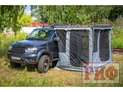 Стенки к автомобильной маркизе (тамбур) РИФ 2,5х2 м