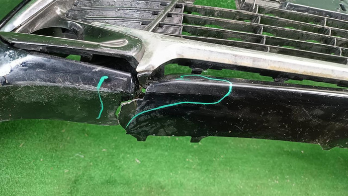 Бампер передний Toyota Camry xv50 (2017-2018)