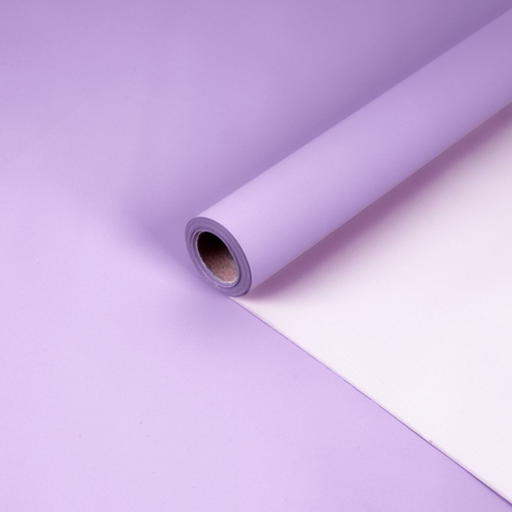 Пленка мат 2-х ст 58*10м СИРЕН/БЛЕДНО-СИРЕНЕВЫЙ