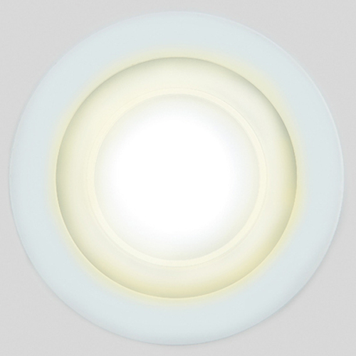 Светодиодный светильник DAYLIGHT S340/8+4 белый/теплый (3 режима) круглый без стекла (D155/A125)