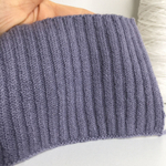 FLEX - Loro Piana; 95% кашемир, 5% эластан; 2600м/100гр; col. 18945 (Ardesia PR.2), цвет: "серая сталь"; Только мал. бобинки: 174гр.