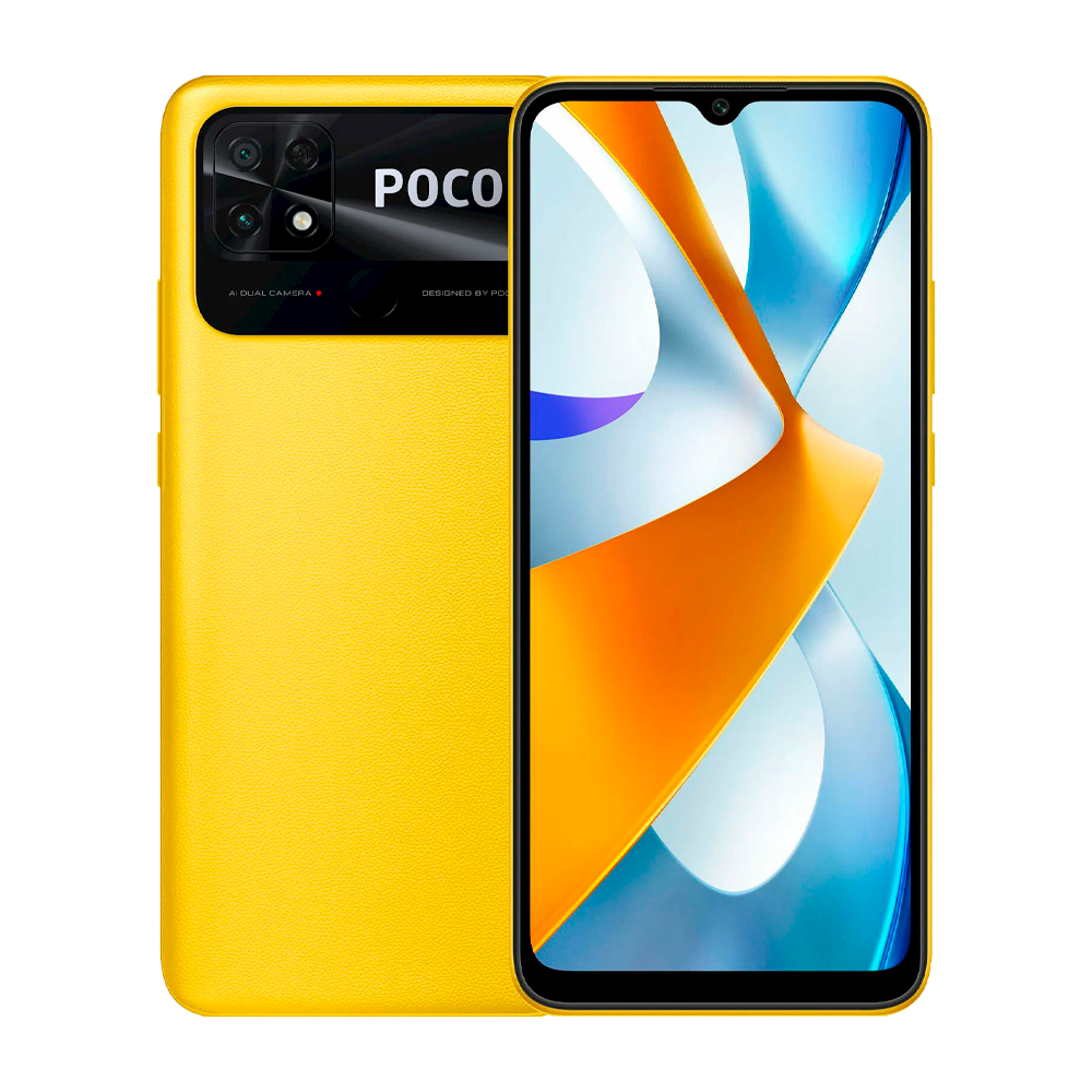 Смартфон Xiaomi Poco C40 3/32GB, POCO Yellow (Желтый POCO)