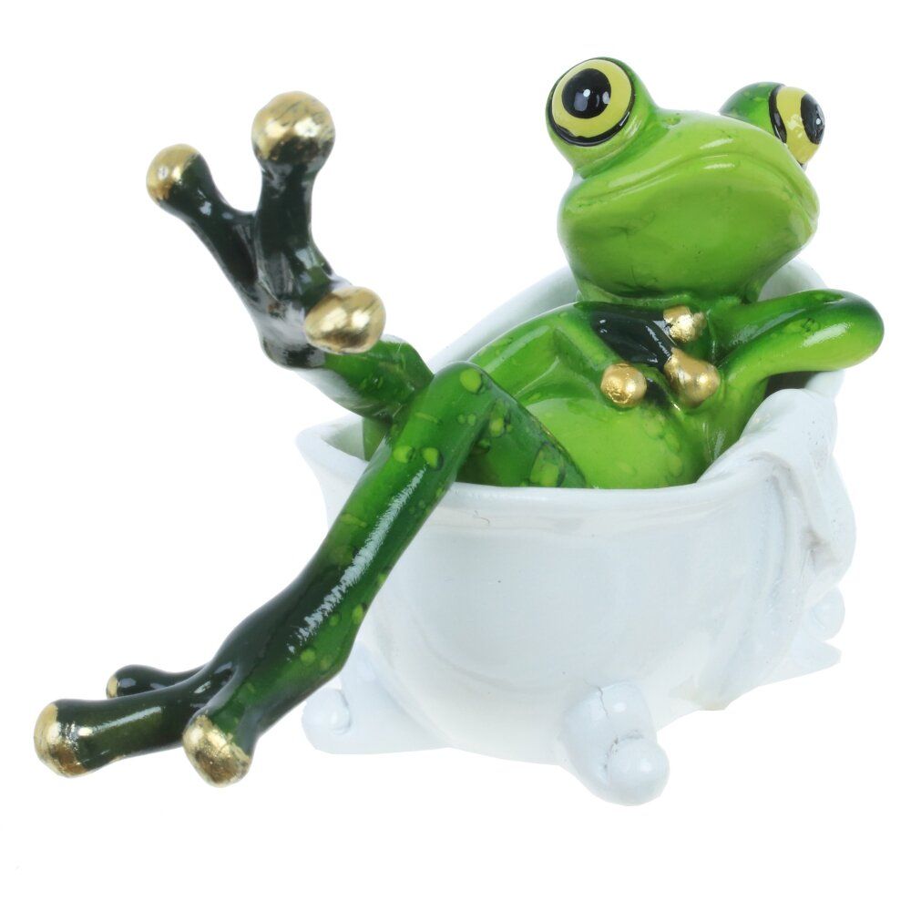 GAEM Фигурка декоративная "Лягушка", L15 W6 H11 см