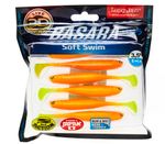 Виброхвост LUCKY JOHN Basara Soft Swim 3D, 3.5in (89 мм), цвет PG03, 6 шт/уп