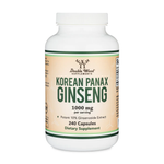 Double Wood Supplements - Korean Panax Ginseng - 240 x 500 mg capsules
