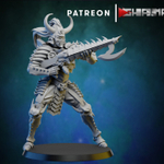 Drukhari Kabalite Warriors Воин Кабала №4 миниатюра для dnd, днд, pathfinder, фентези, Настольная игра, НРИ, Варгейм, РПГ