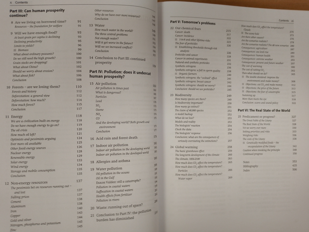 The Skeptical Environmentalist: Measuring the Real State of the World