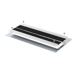 Пластина со щетками шириной 800, глубиной 210мм