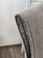 Стул М-City DISAUR Понс (Ponce) поворотный на поворотный на 360 градусов, 07 Серый, ткань, 841-16 Серый, букле, Черный