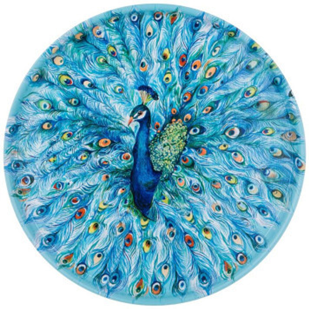 Поднос сервировочный Agness "Павлин" 33х2.1см