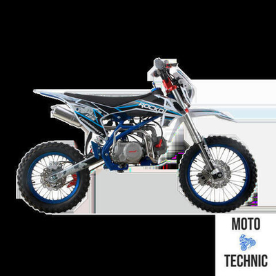Питбайк ROCKOT HI-TECH 125 Comandante (механ. сцепл., эл. стартер, 17/14) 2023г