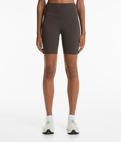 OYSHO Легинсы-велосипедки Comfortlux с высокой посадкой длиной 20 см, антрацитовый