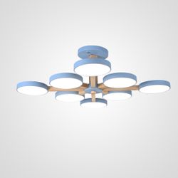 Потолочная Люстра Turna L8 Blue By Imperiumloft