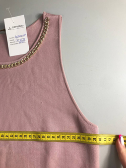 Топ Love Republic с акцентом по вороту, визуально на 46 размер