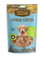 Деревенские Лакомства для щенков куриные рулетики 90 гр.