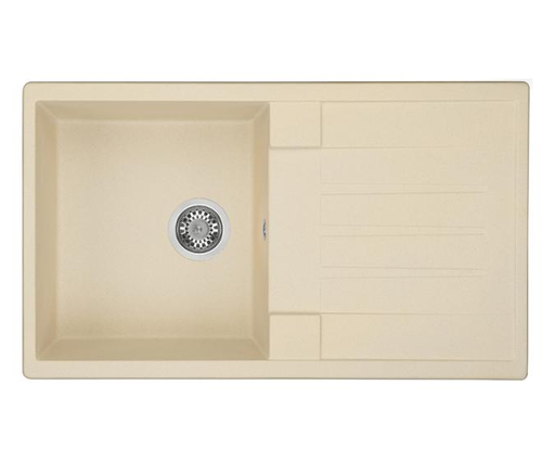 Кухонная Мойка Верона Одинарная с Крылом Шампань NEW