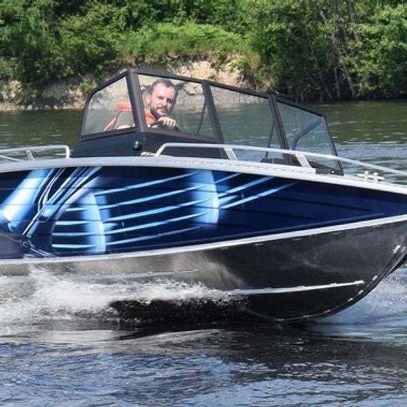 Алюминиевая лодка Wellboat 51