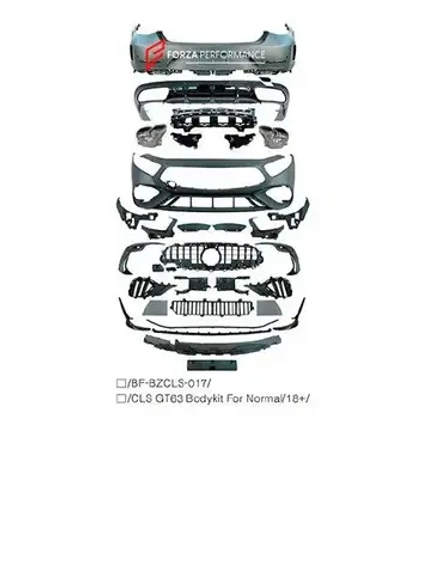 Обвес переделка для MERCEDES BENZ CLS CLASS C257 2018 - 2022 АПГРЕЙД ДО AMG C257 GT63 2018 - 2021 Мерседес Бенц