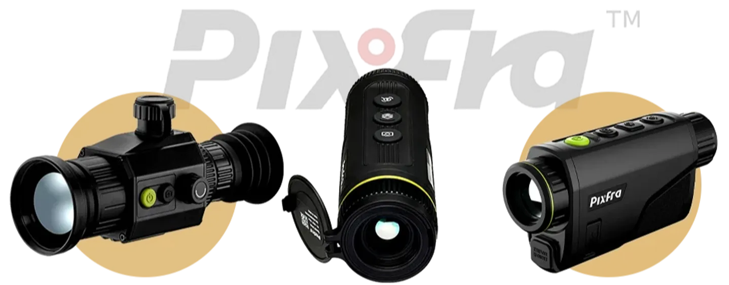 Передовые тепловизоры Pixfra уже в нашем ассортименте!