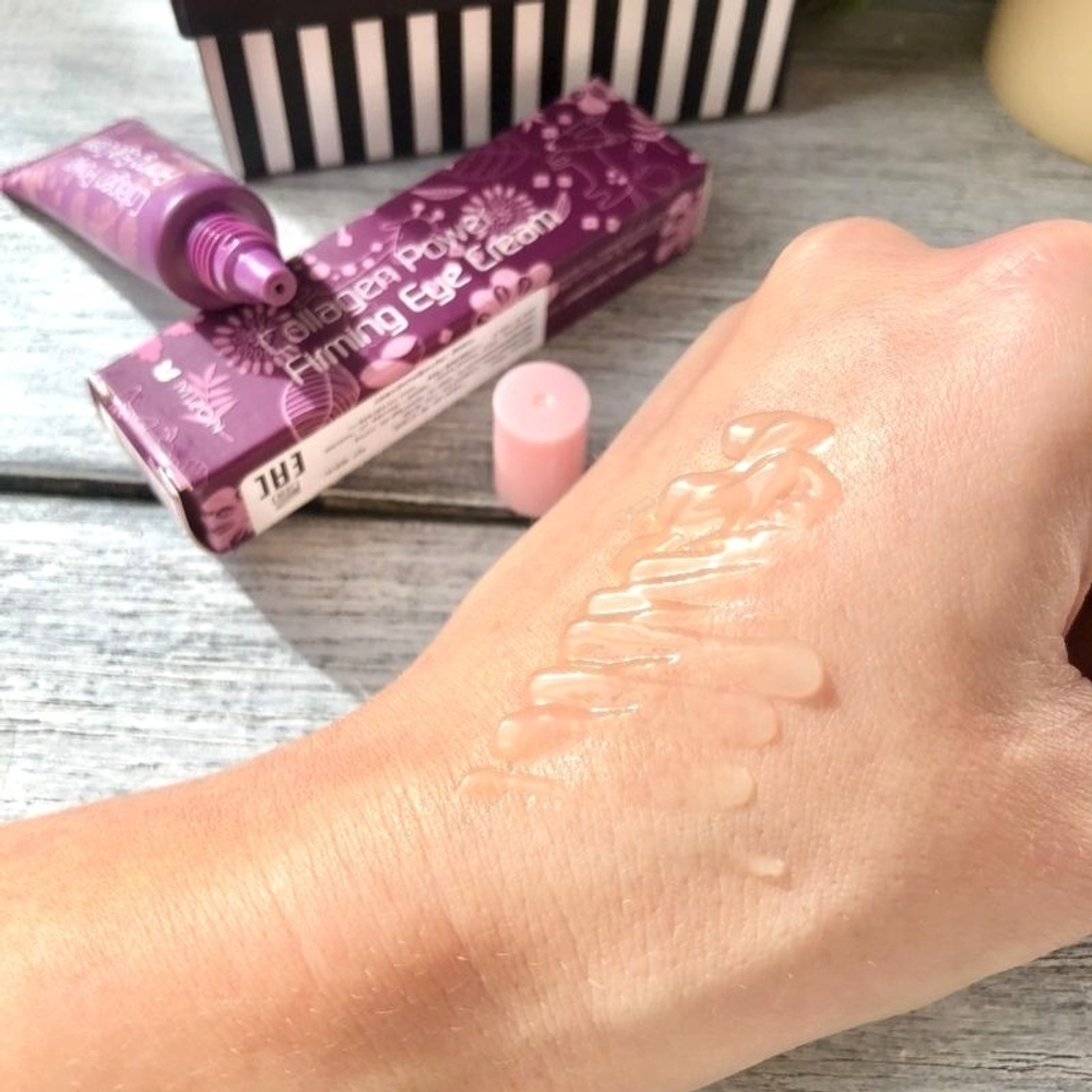 Антивозрастной крем для глаз от морщин 10мл Collagen Power Firming Eye Корейский для век Мизон