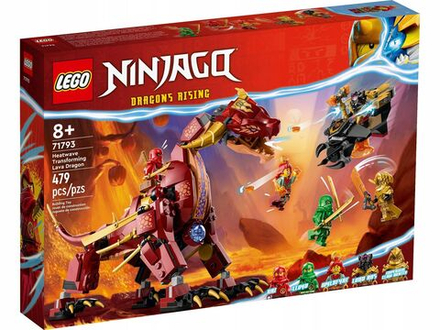 Конструктор LEGO Ninjago Лавовый дракон, превращающийся в огненную волну 71793