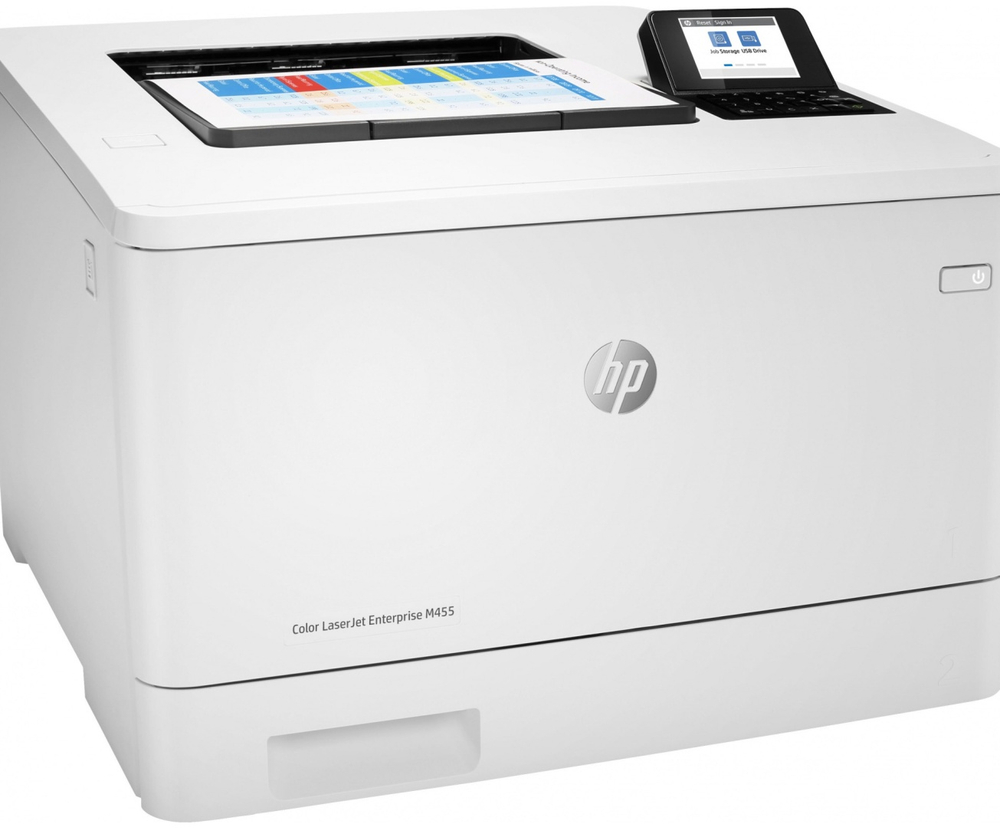 HP Color LaserJet Pro M455dn 3PZ95A белый