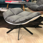 Банкетка DC-1565F(F2) коричневый HE510-24B/ноги металл