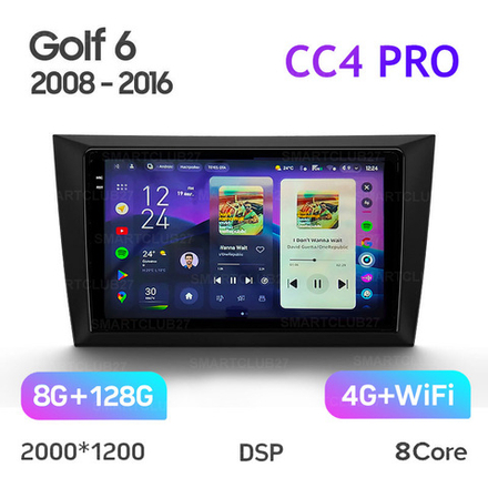 Teyes CC4 Pro 9" для Volkswagen Golf 2008-2016