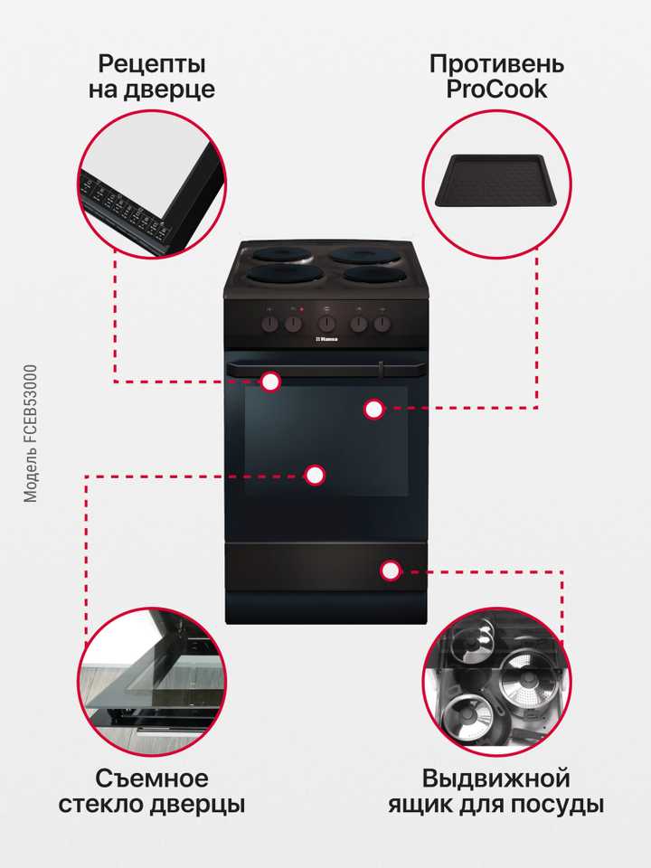 Электрическая плита Hansa FCEB53000