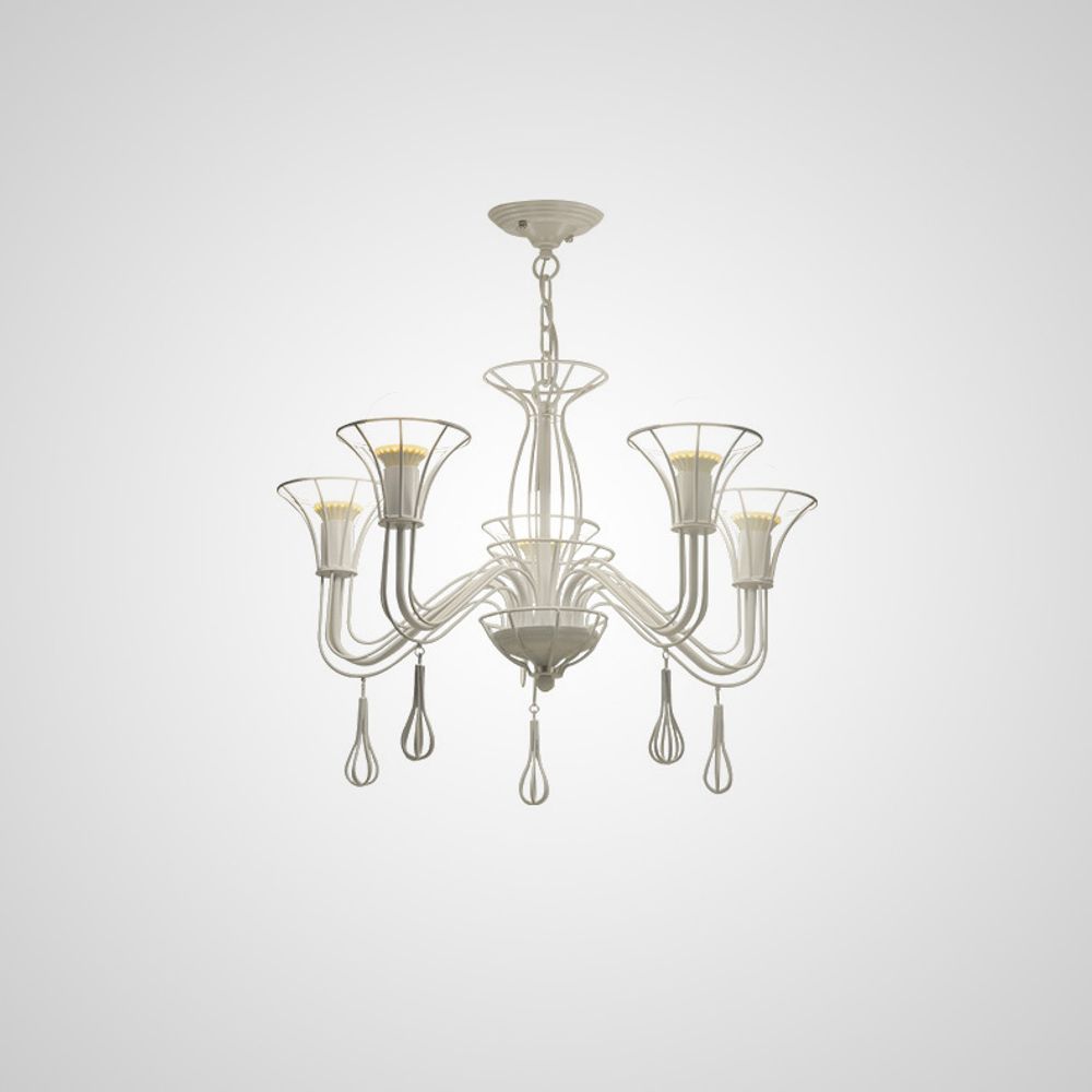 Подвесная Люстра Cast 5 White By Imperiumloft