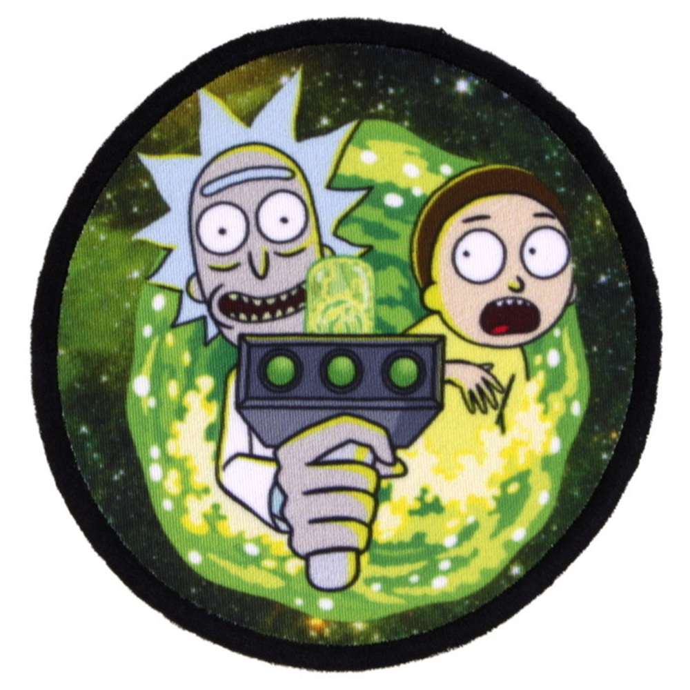 Нашивка Rick and Morty круглая (824)
