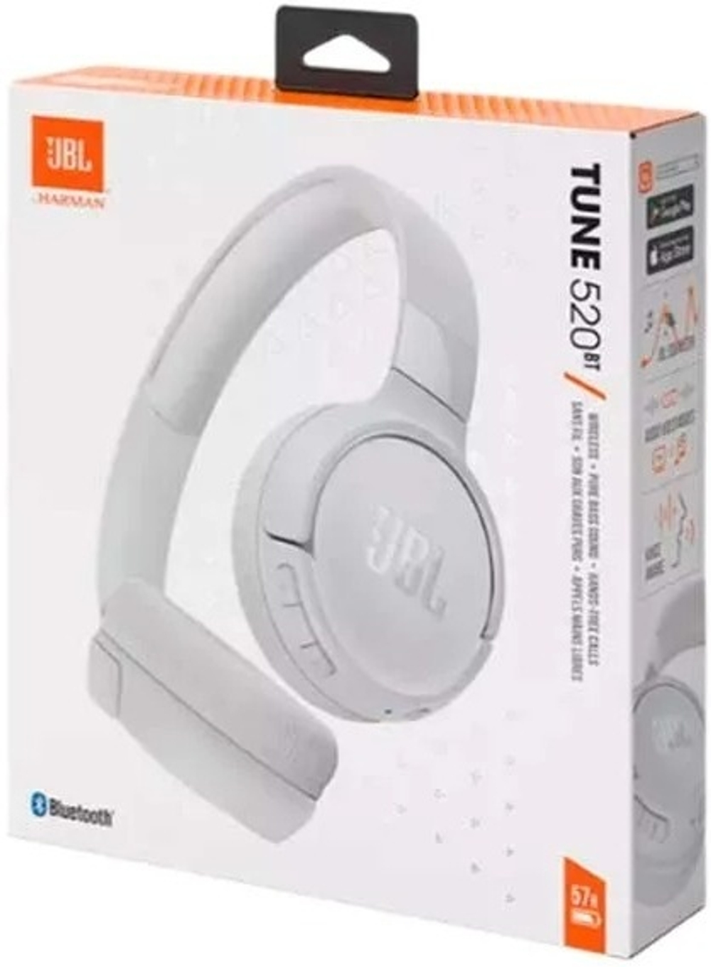 Беспроводные наушники JBL Tune 520BT, белый