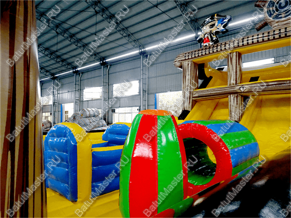 Надувной корабль "Пират Черная Борода"