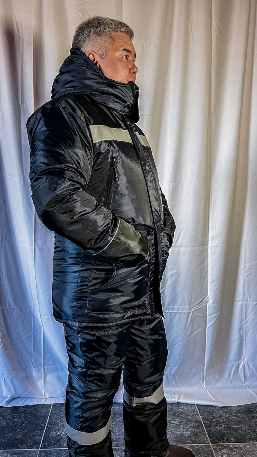 Костюм зимний "Монблан" синий (UZ)