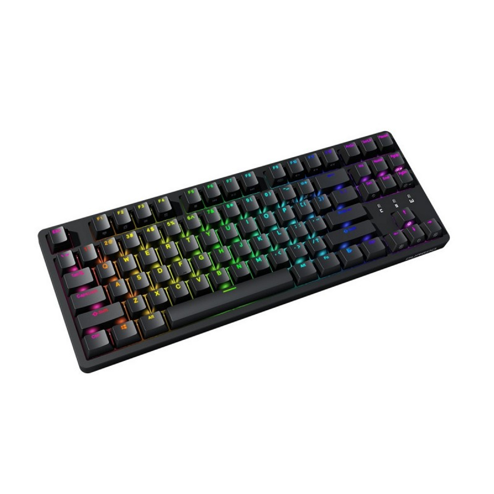 Механическая клавиатура Durgod Cavalry 87 - BLACK, TKL, PBT Double-shot keycaps, Hot-swap, RGB, Kailh turbo-Brown switch (C87-B-KL-B)