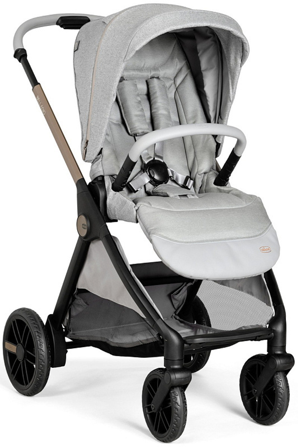 Коляска Chicco Bellagio 3 в 1 с автокреслом Kory Essential I-size Lunar Rock