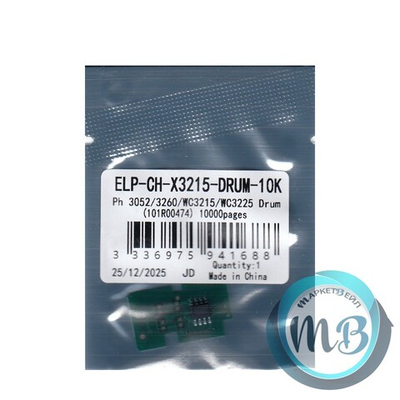 Чип ELP для фотобарабана Xerox 101R00474, Phaser 3052/3260, WC 3215/3225 (10K)