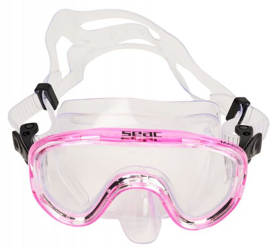 Набор для снорклинга Seac Marina Set маска/трубка розовый