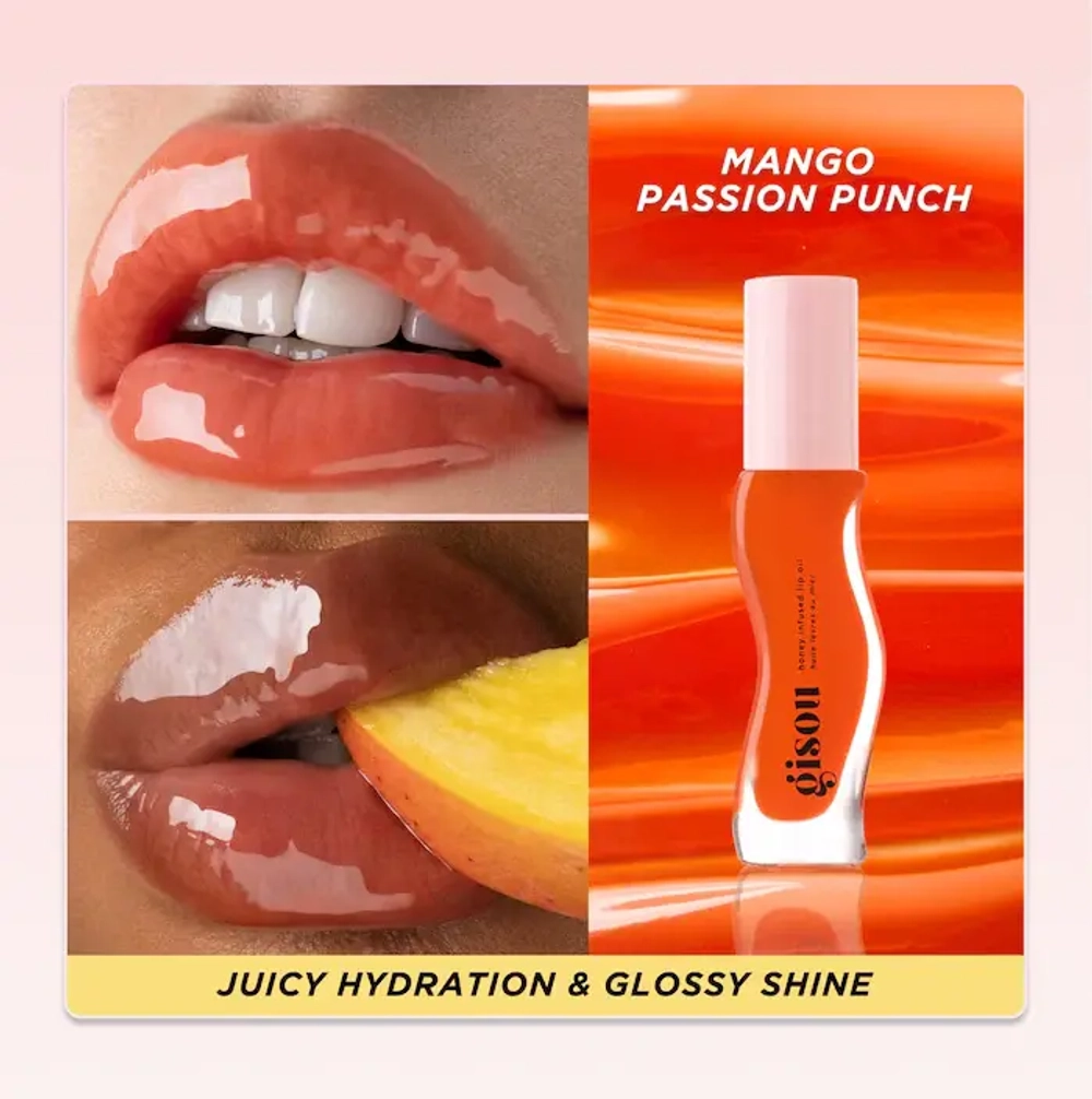 Gisou Honey Infused Lip Oil - Mango Passion Punch